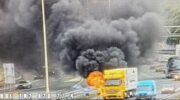 A28 bij knooppunt Hoevelaken weer volledig open na voertuigbrand