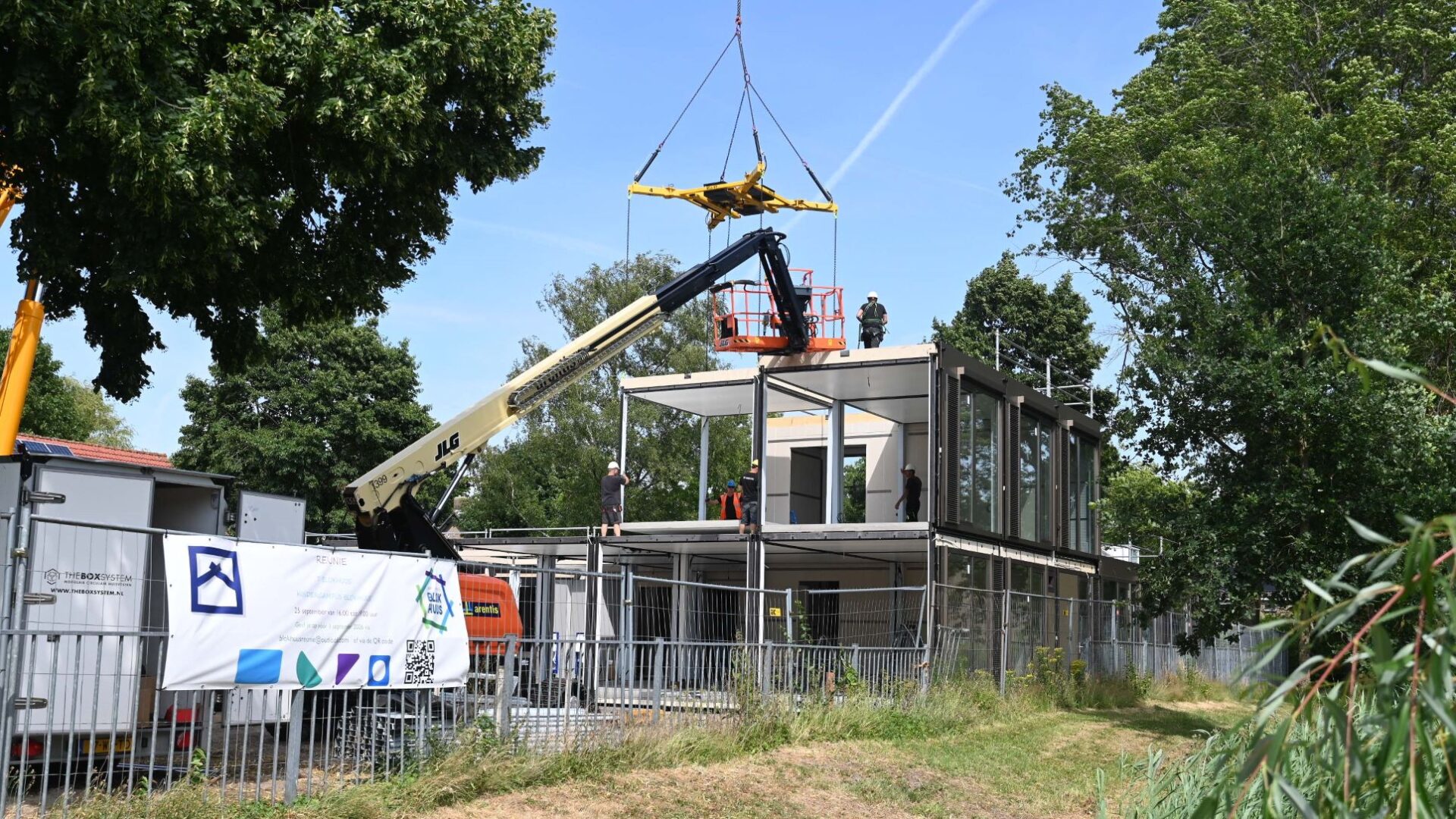 Nieuwbouw Kindercampus Blokhuus in Hoevelaken bereikt mijlpaal met modulaire bouw
