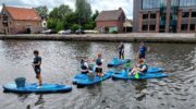 Clean Up on Tour in Nijkerk: kilo’s zwerfafval uit de Arkervaart gevist