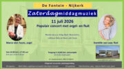 Virtuoos concert met Marco den Toom en Daniëlle van Laar in De Fontein
