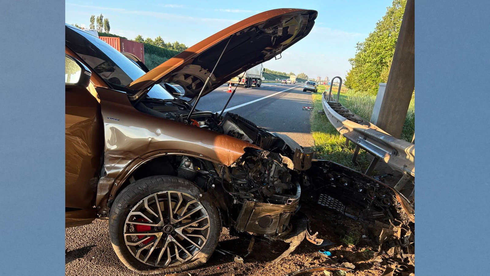 A28 bij Nijkerk weer vrijgegeven na ongeval tijdens ochtendspits