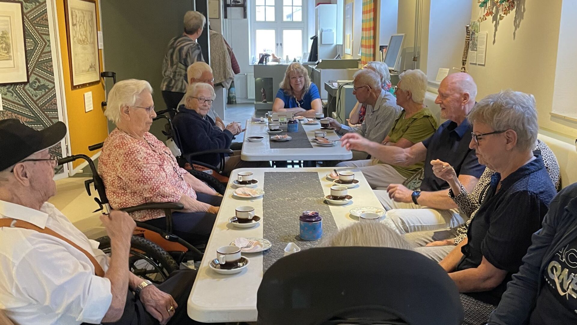 Herinneringen komen tot leven tijdens bezoek St. Jozef aan Museum Nijkerk