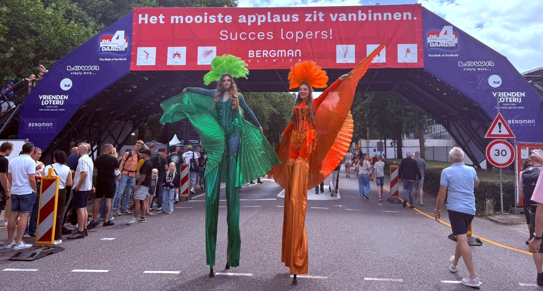 Nijkerkse entertainmentorganisatie Rood Hit Blauw bereidt zich voor op Nijmeegse Vierdaagse