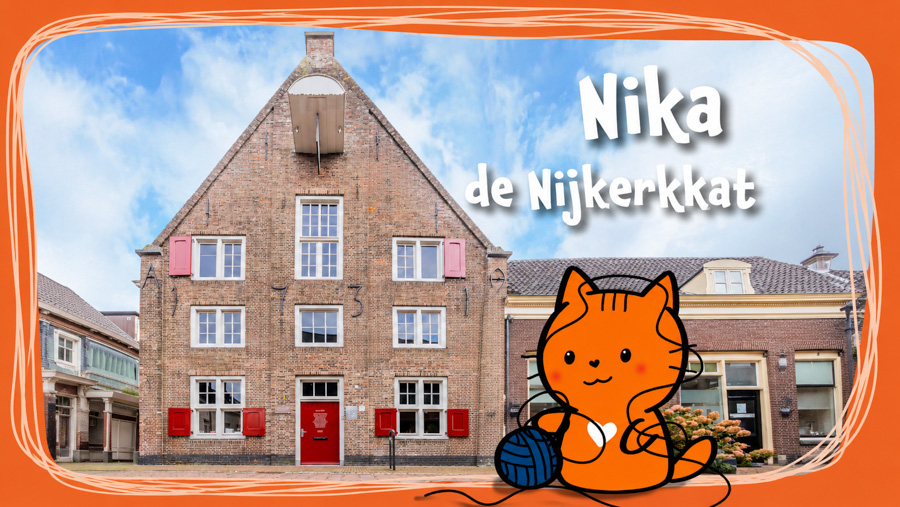Op avontuur met Nika de Nijkerkkat: Wandeling met de burgemeester tijdens Open Monumentendag