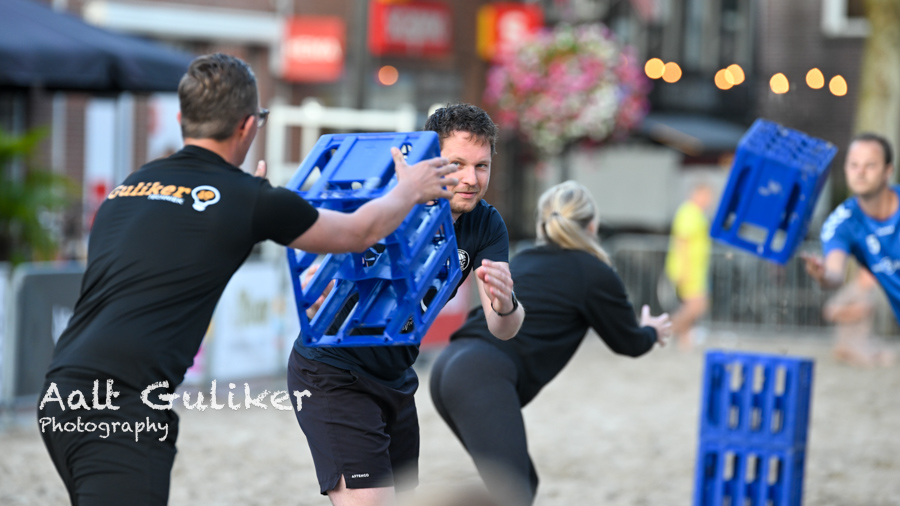 Drie teams, heel veel plezier en één kartrekker