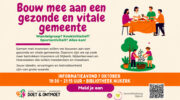 Van inwoners, voor inwoners: denk mee over een gezonde gemeente