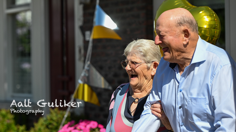 65 jaar getrouwd: Buntgras verrast Gert en Bep