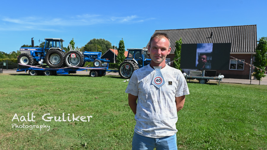 Grappenmaker Johrin wordt 40 en is nu zelf de klos