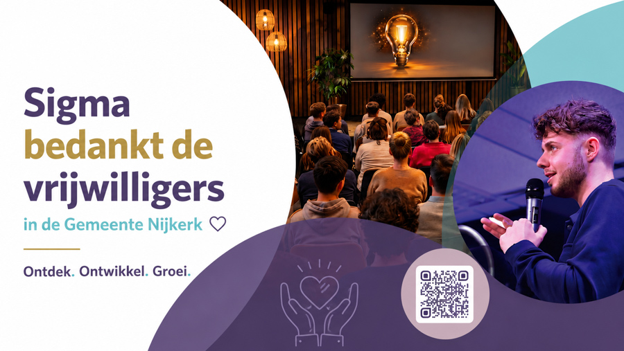 Bedankavond vrijwilligers gemeente Nijkerk: Ontdek, ontwikkel, groei