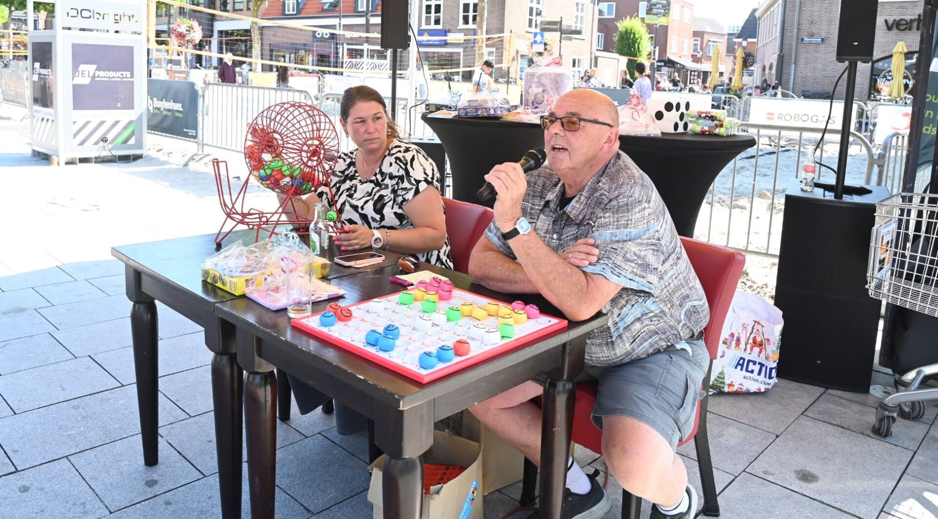 Kinderbingo op het Plein in Nijkerk