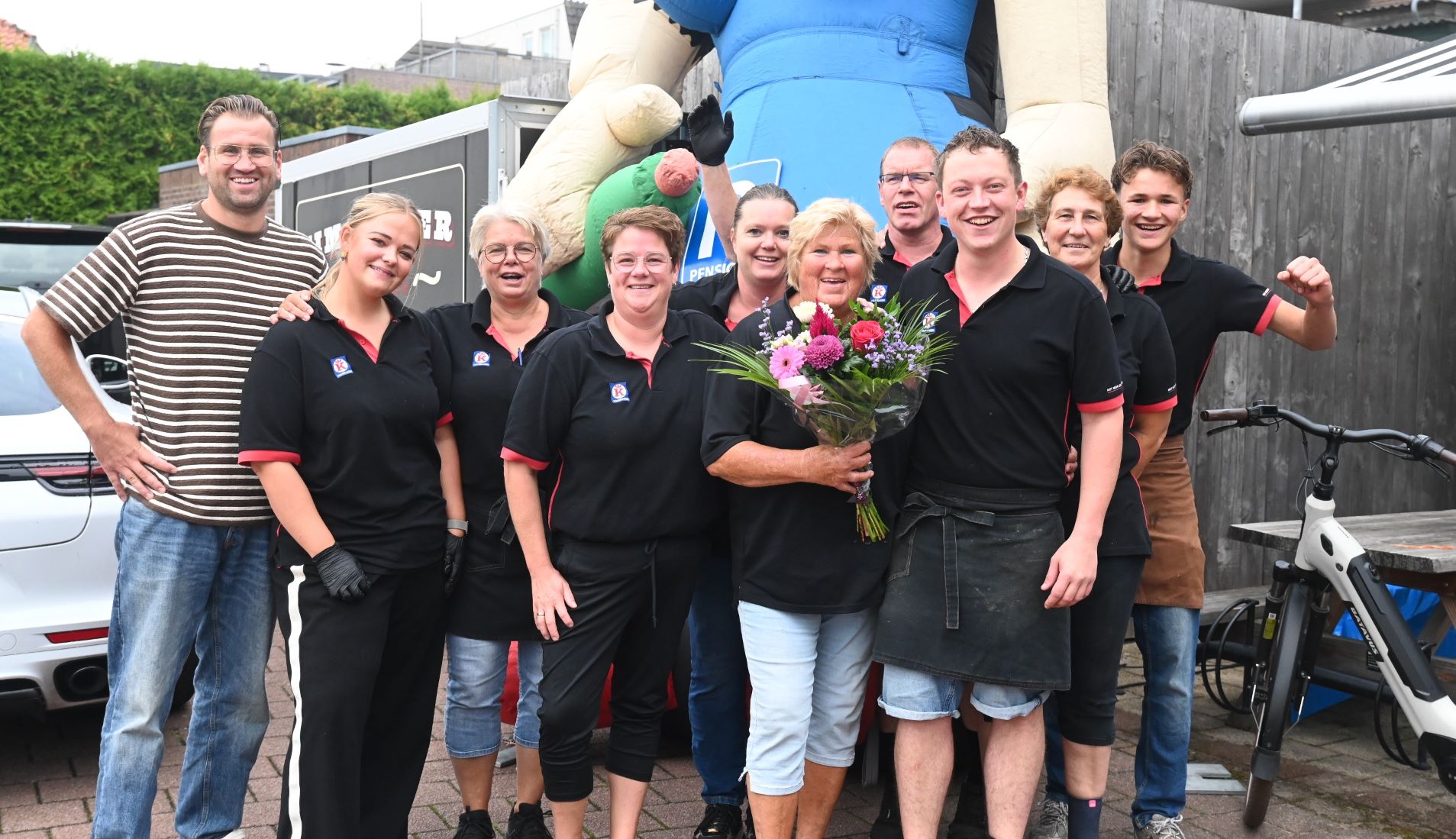 ‘Mama’ Wilma neemt afscheid van Keurslager Tim de Gier