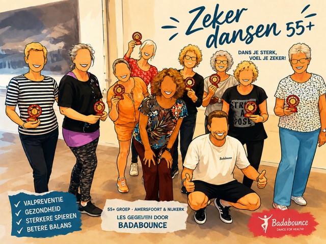 Dansen voor 55+ krijgt vervolg in Nijkerk én Amersfoort