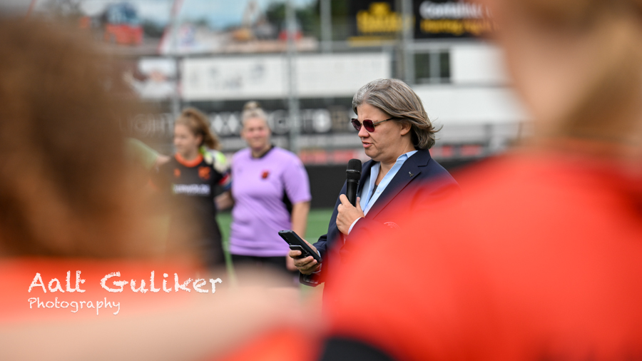 Sparta Nijkerk herdenkt Hans Stam op indrukwekkende wijze