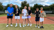 Nieuwe clubkampioenen en spectaculair demonstratietennis bij TV Weldam
