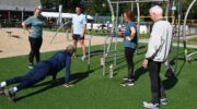 Start van wekelijkse gratis buiten workouts in Hoevelaken