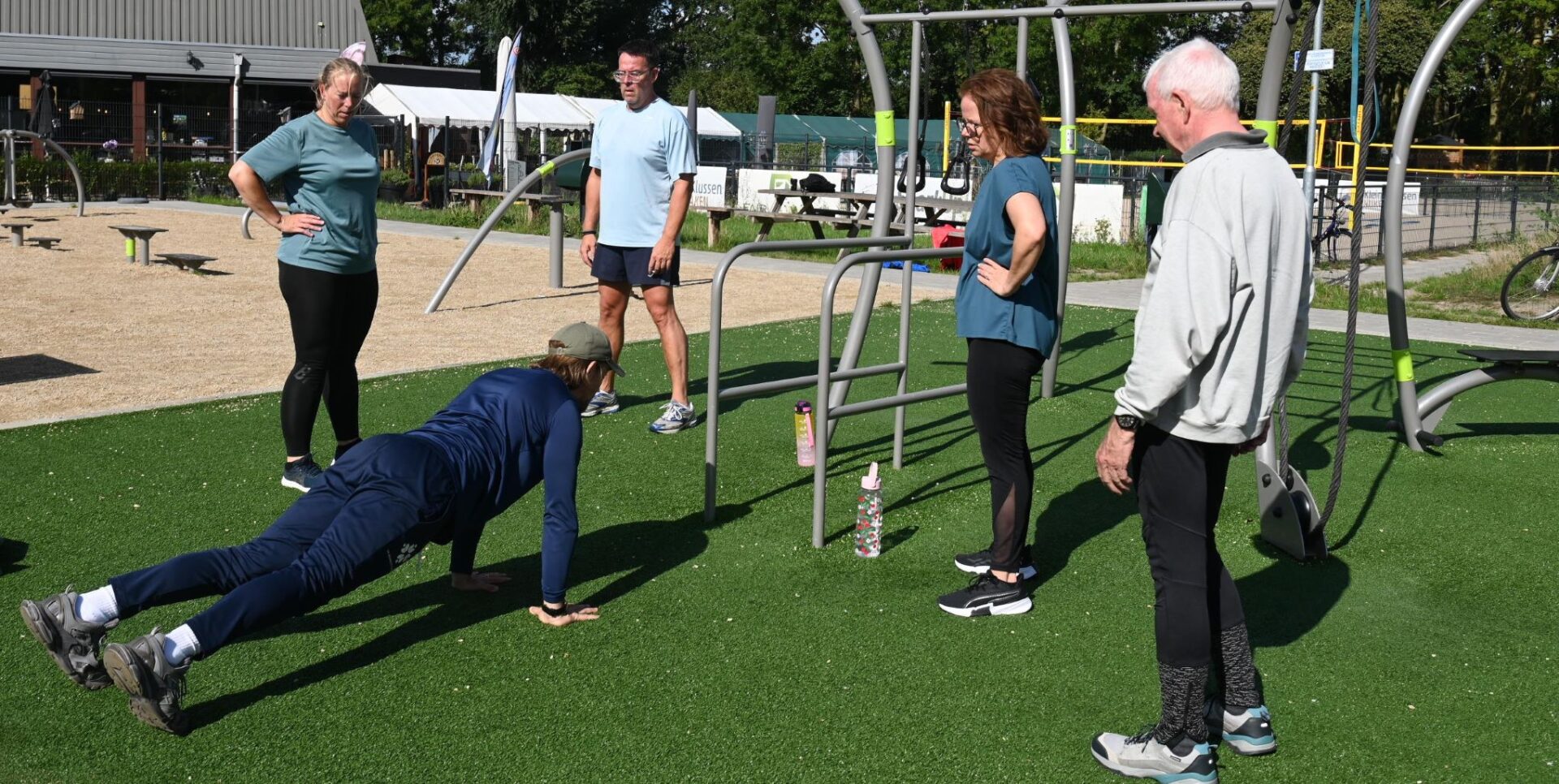 Start van wekelijkse gratis buiten workouts in Hoevelaken