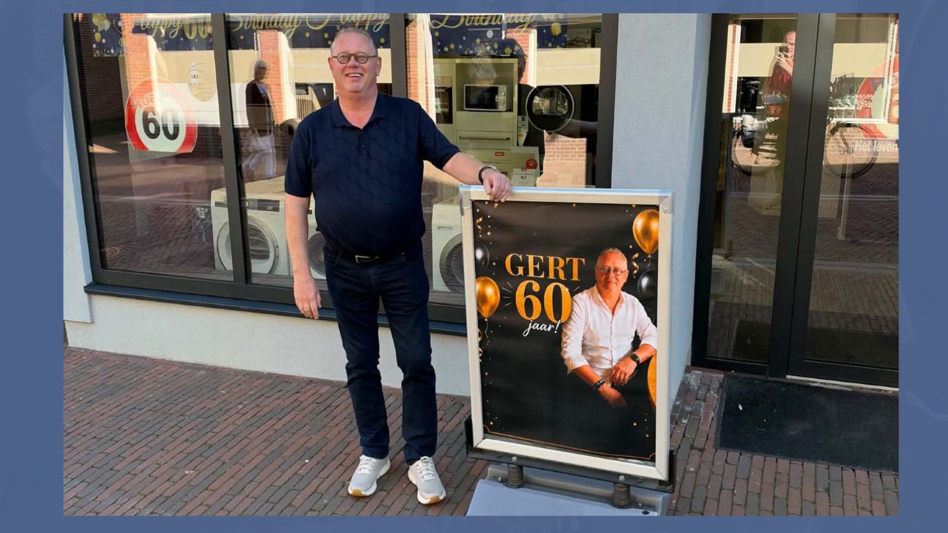 Gert Renes is zestig jaar geworden