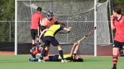 Veerkrachtige Nijkerkse hockeyheren slepen in krankzinnige slotfase gelijkspel uit het vuur tegen Schaerweijde