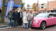 Vijftig jaar in dienst van Jumbo Hoevelaken: Ritha met roze limousine opgehaald