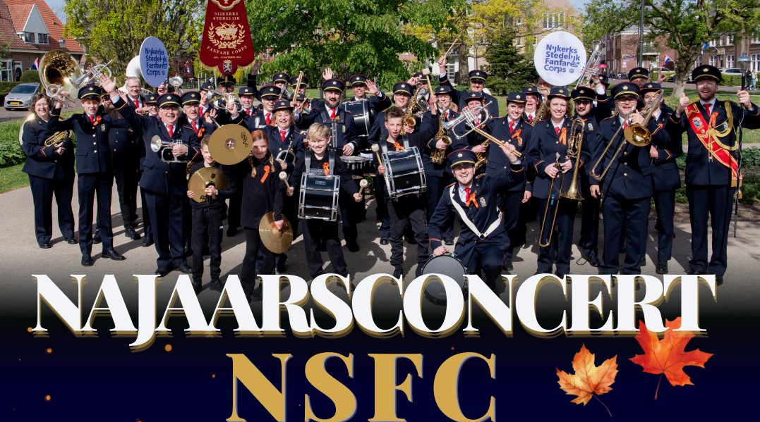 Nijkerks Stedelijk Fanfare Corps luidt de herfst in met groots Najaarsconcert