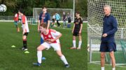 G-teams NSC Nijkerk krijgen training van Kees van Wonderen (Feijenoord)