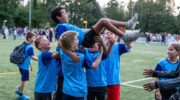 Foto’s van dag 2 van schoolkorfbaltoernooi in Nijkerk