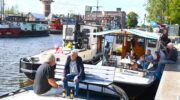Sleepbootdagen: Eerste historische schepen al gearriveerd in de Nijkerkse havenkom