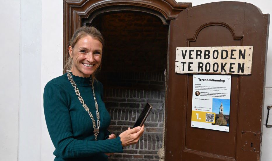 Nieuwe TorenTour officieel geopend: 250-jarige Nijkerkse torenspits in de schijnwerpers