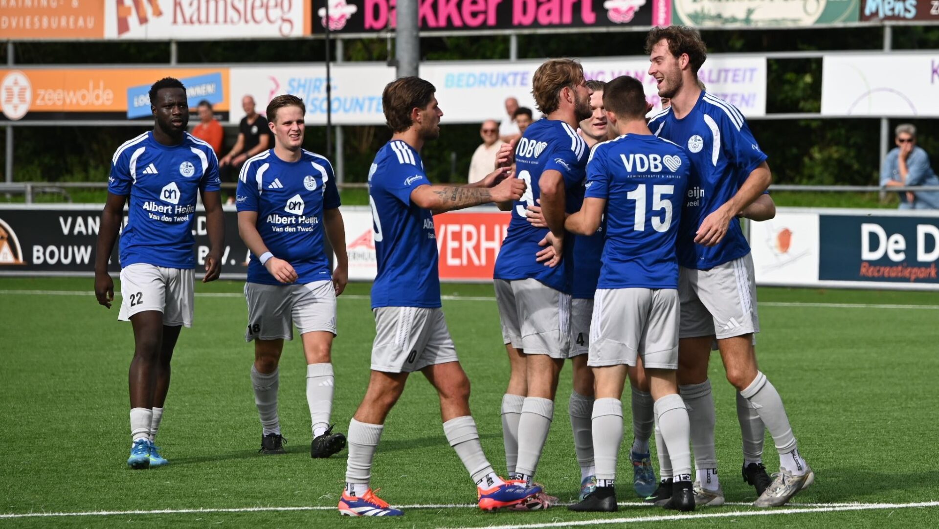 Veensche Boys bekert verder na moeizame zege in Zeewolde