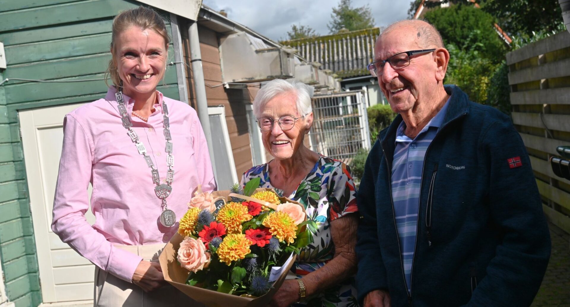 Diny en Wich van den Born 60 jaar getrouwd