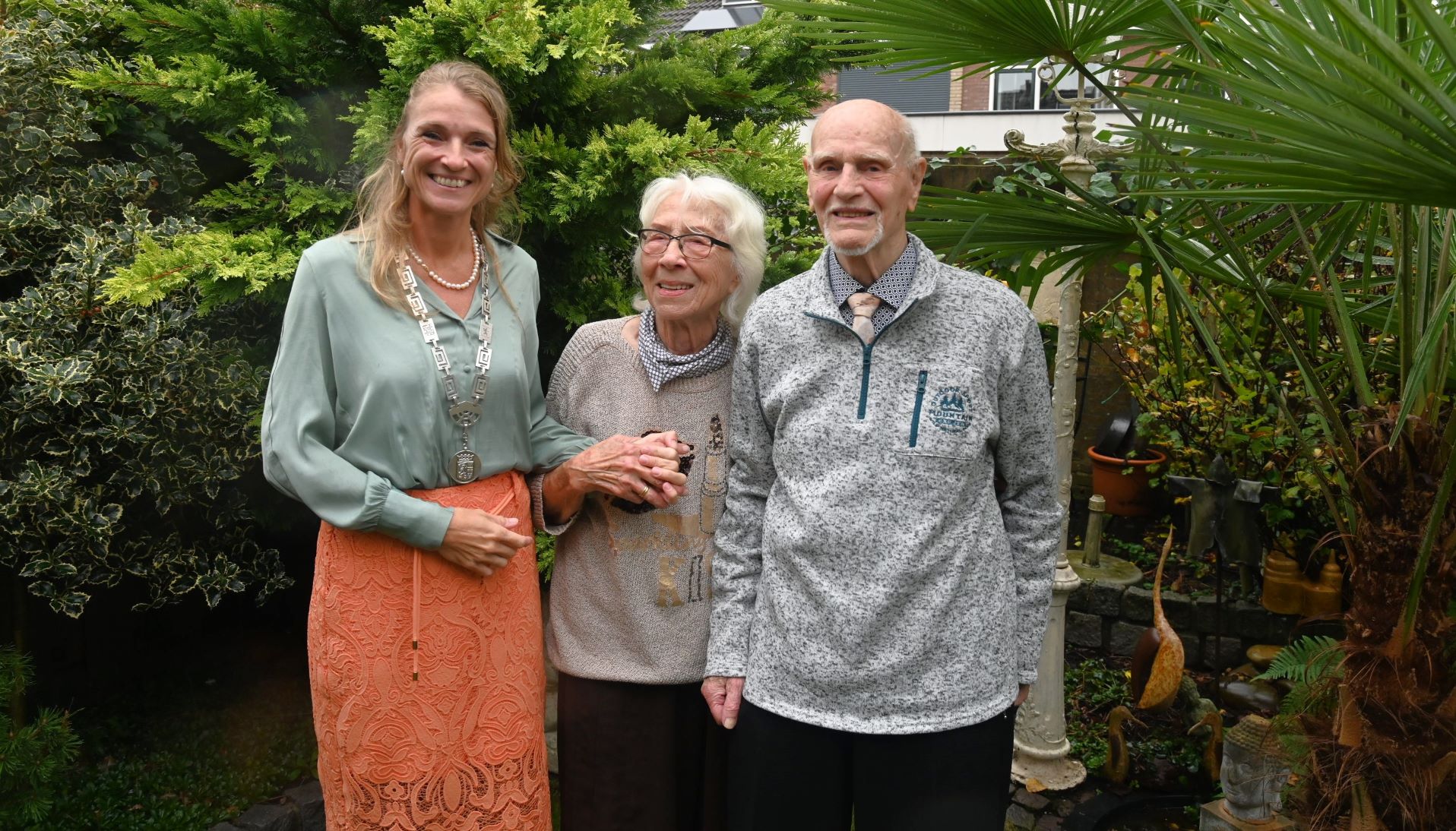 Platina huwelijk in Nijkerk: Echtpaar Klaassens 70 jaar getrouwd