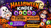 Halloween Kinderbingo bij Nijkerkse Cross Club tijdens herfstvakantie