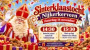 Intocht Sinterklaas in Nijkerkerveen