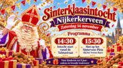 Intocht Sinterklaas in Nijkerkerveen