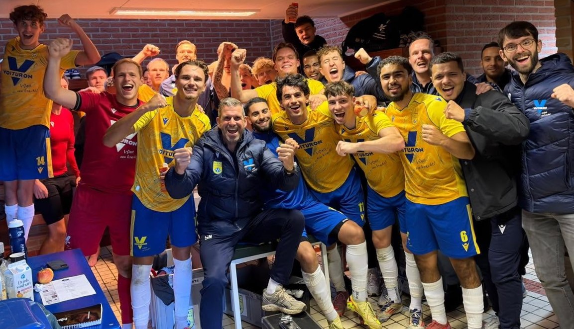 NSC Nijkerk nog altijd ongeslagen in tweede klasse