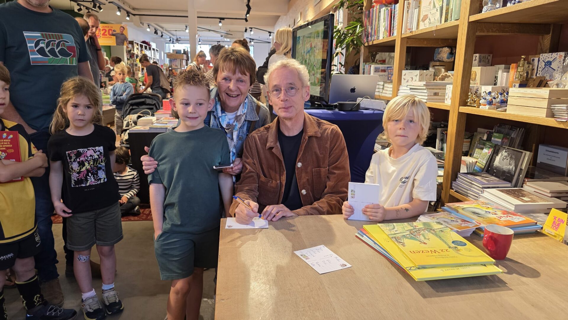 Grote belangstelling voor kinderboekenvoorstelling ‘Agent en Boef’ in Nijkerk