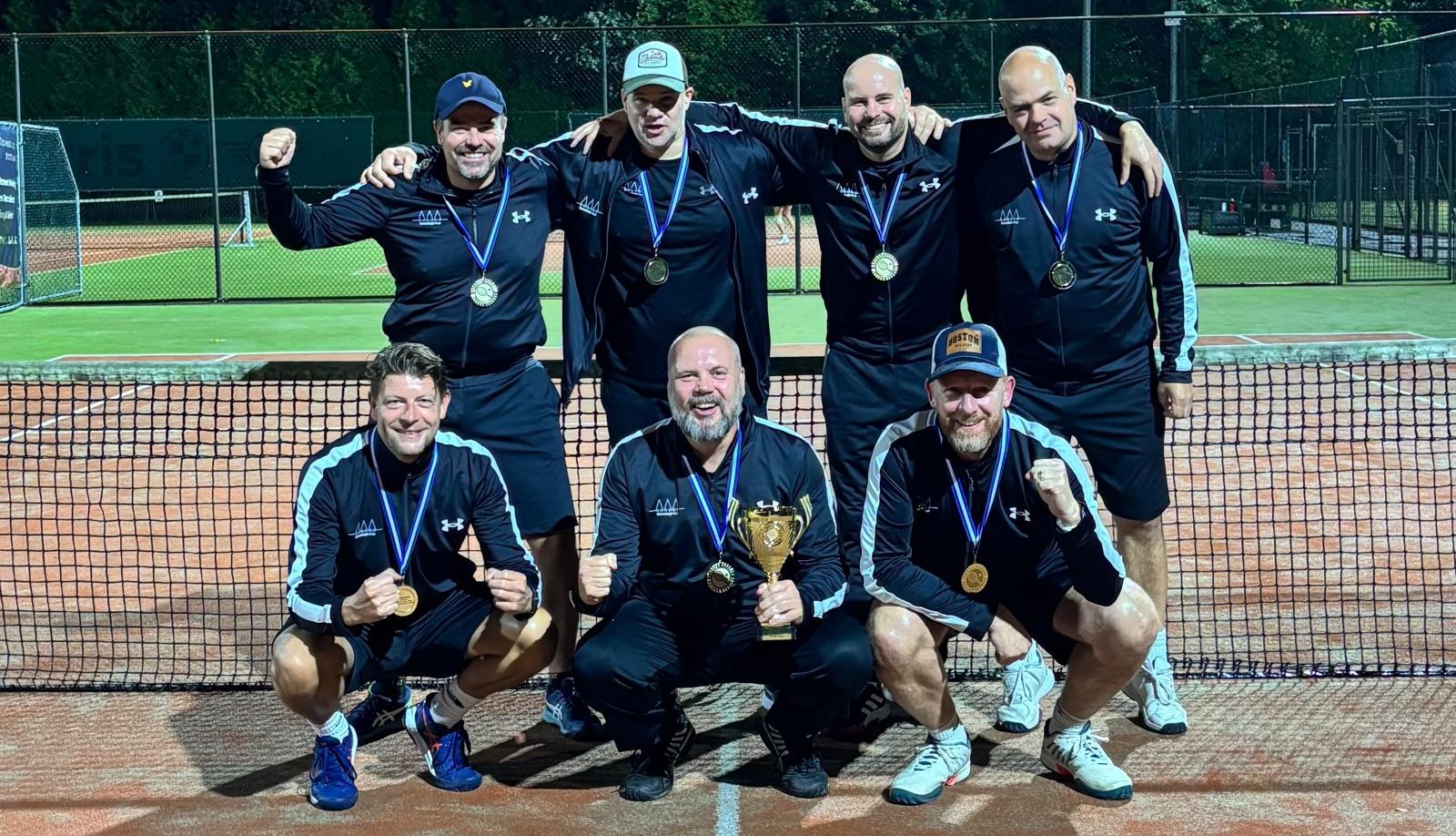 Sparta 3 Heren Dubbel 35+ kampioen!